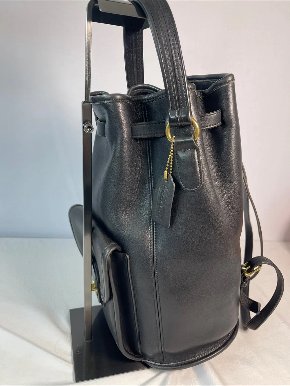 Coach H6C-9992 Vintage Handle Backpack 1996 Authenticated